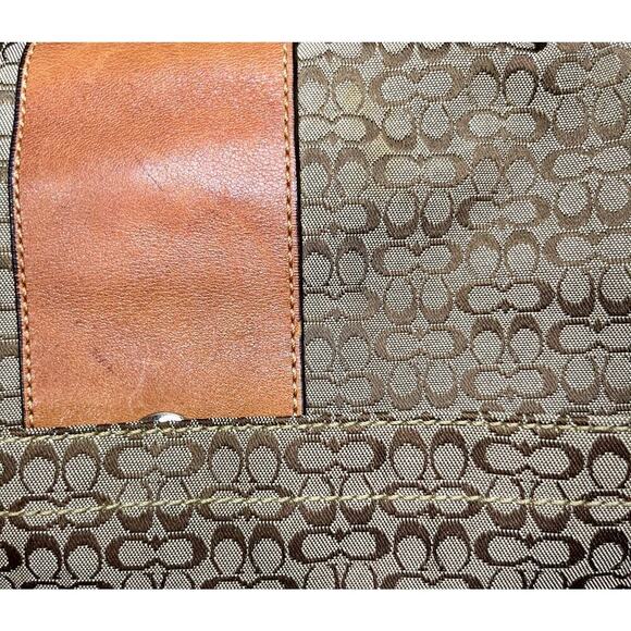 Y2K Coach F77004 Hudson Signature Commuter Messenger Bag - Picture 11 of 13